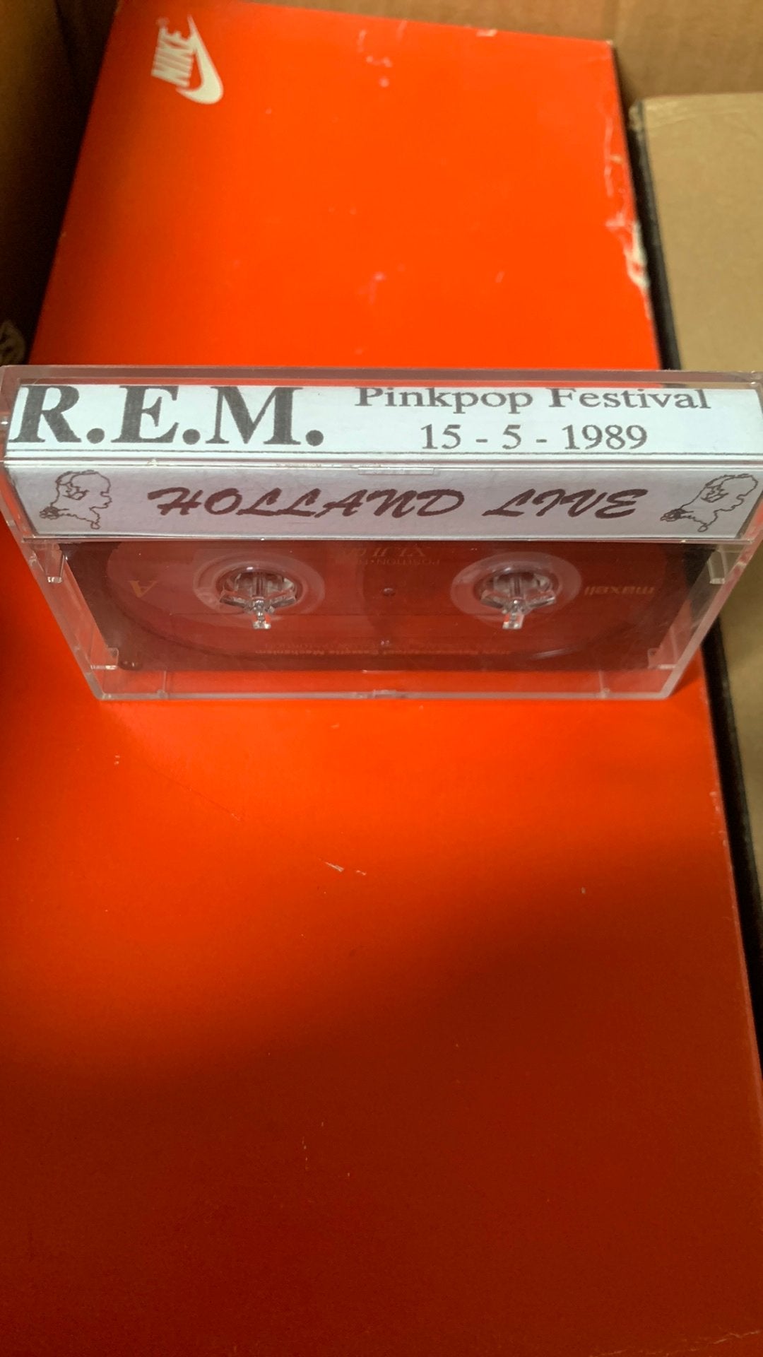 REM Pinkpop 1989, Ophalen of Verzenden, Zo goed als nieuw, 1 bandje