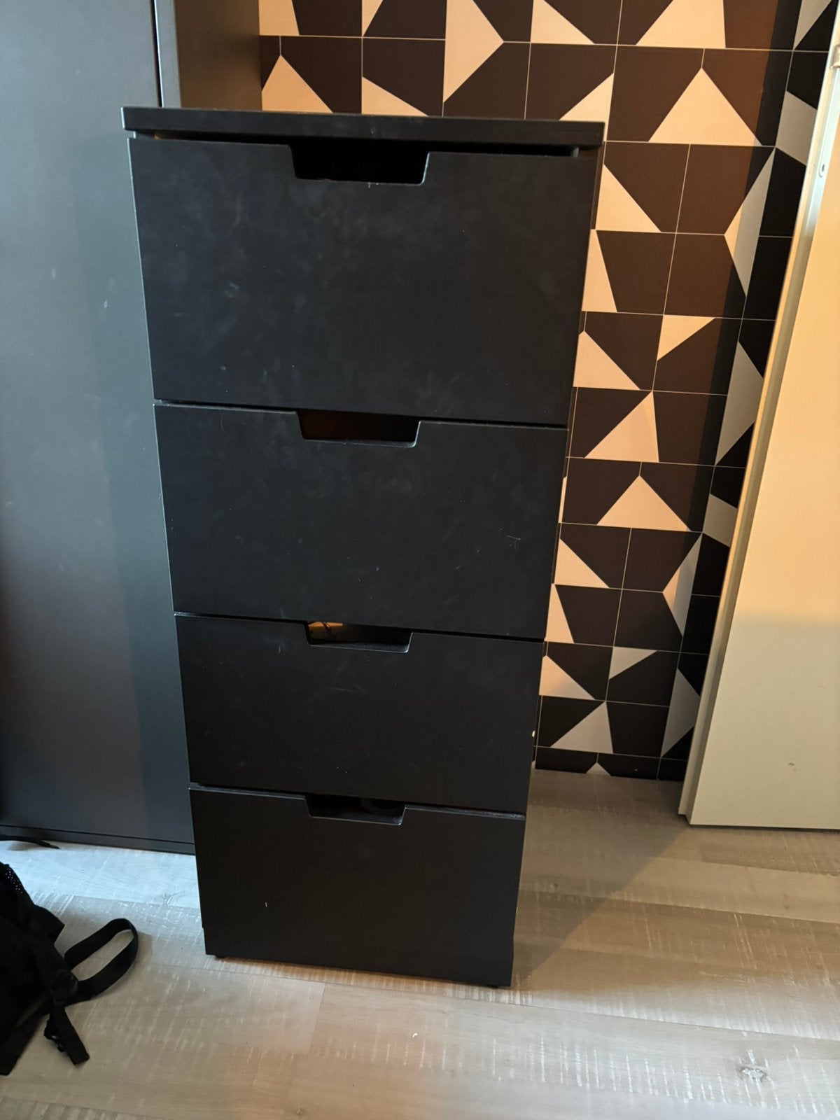 Ikea Nordli ladenkast 4 lades, Ophalen, Minder dan 50 cm, Gebruikt, 3 of 4 laden