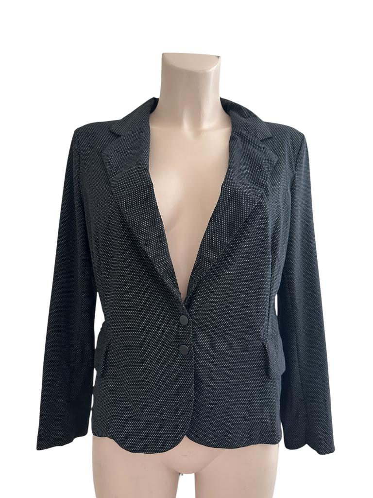 Jane Lushka blazer S, Kleding | Dames, Jasjes, Kostuums en Pakken, Zo goed als nieuw, Maat 38/40 (M), Zwart, Verzenden