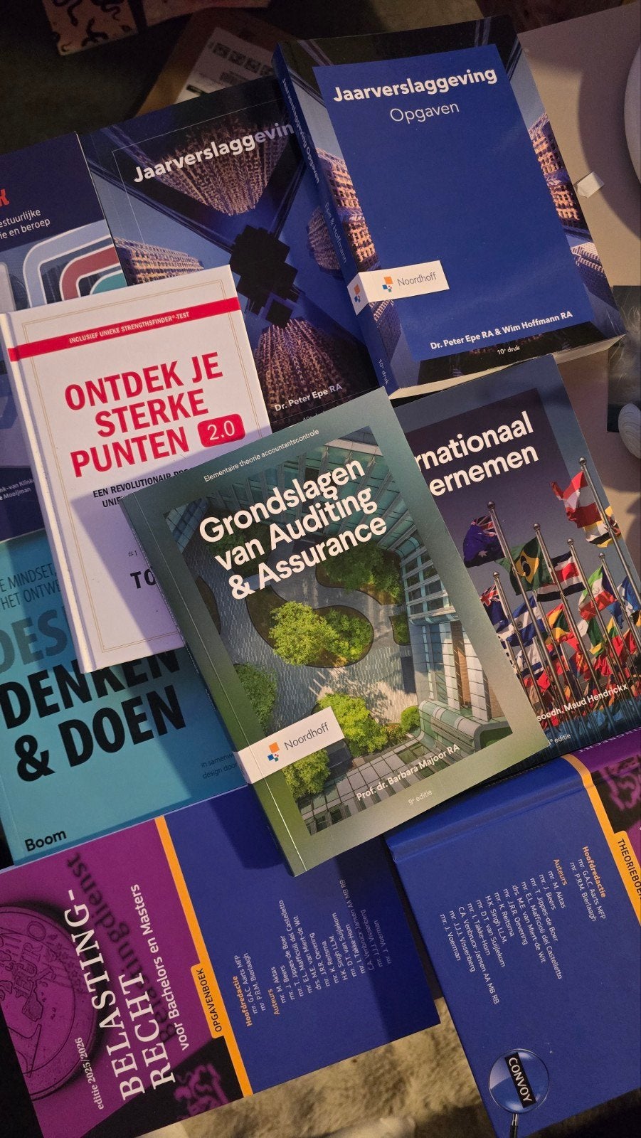 Studieboeken eerstejaars HBO Accountancy (Windesheim), Boeken, Studieboeken en Cursussen, Diverse auteurs, Zo goed als nieuw, Gamma