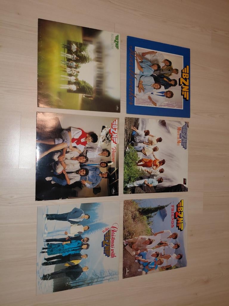 6 mooie lp's van BZN, Cd's en Dvd's, Vinyl | Pop, Ophalen of Verzenden, Zo goed als nieuw, 12 inch