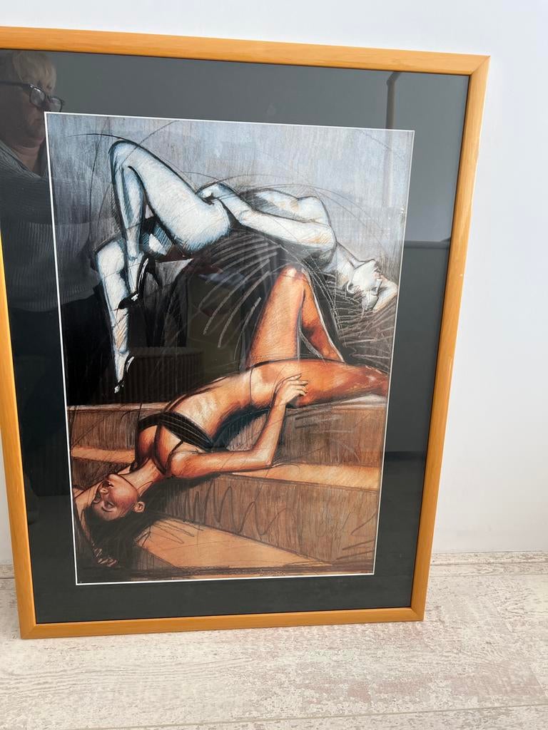 Schilderij van Nico Vrielink, Antiek en Kunst, Ophalen