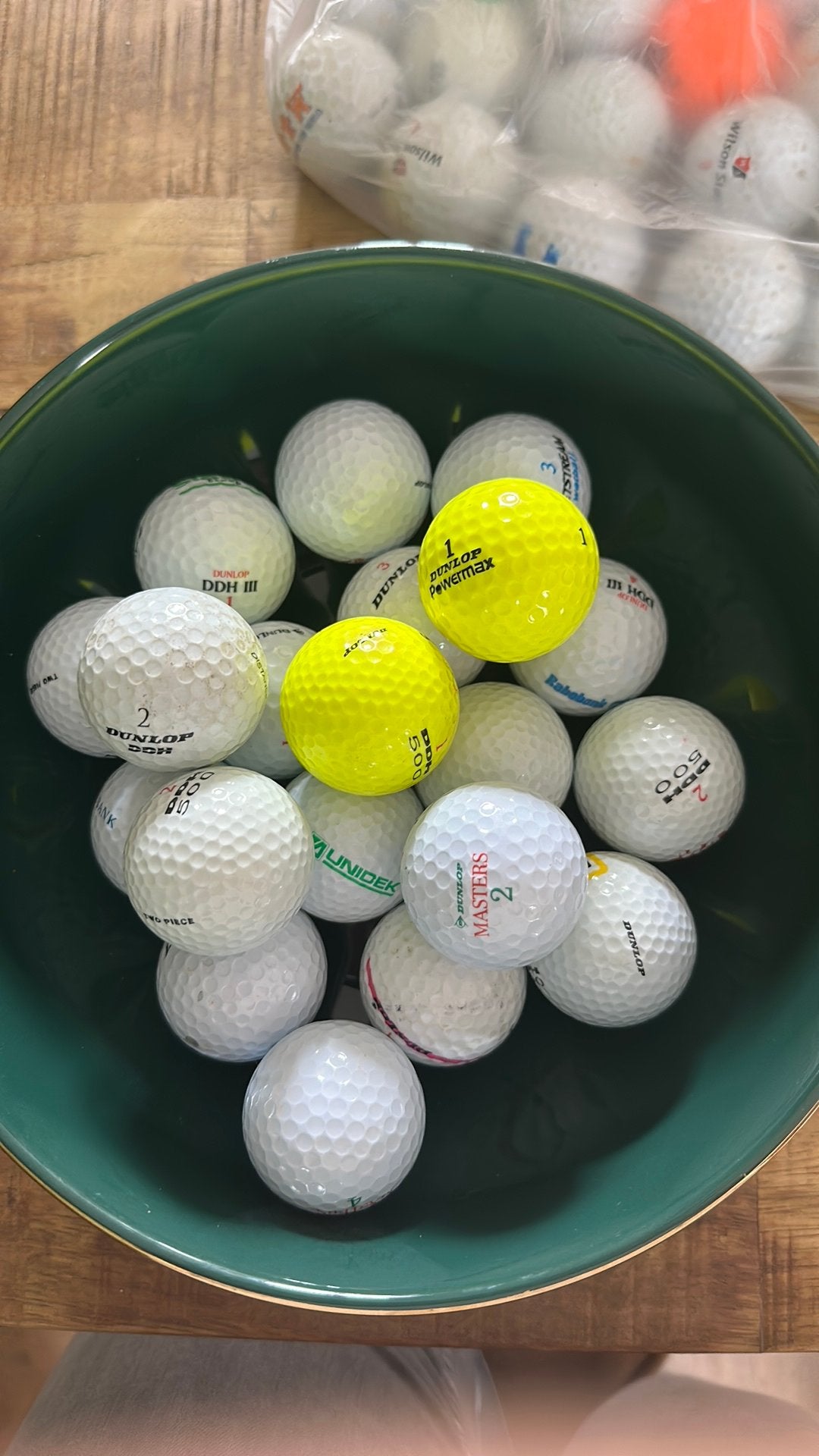 Dunlop golfballen 20 stuks, Ophalen of Verzenden, Zo goed als nieuw, Bal(len)