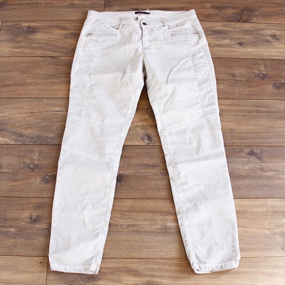 Mooie Enjoy Broek (Maat 44) - 71 € 20,-, Wit, Maat 42/44 (L), Enjoy, Ophalen of Verzenden