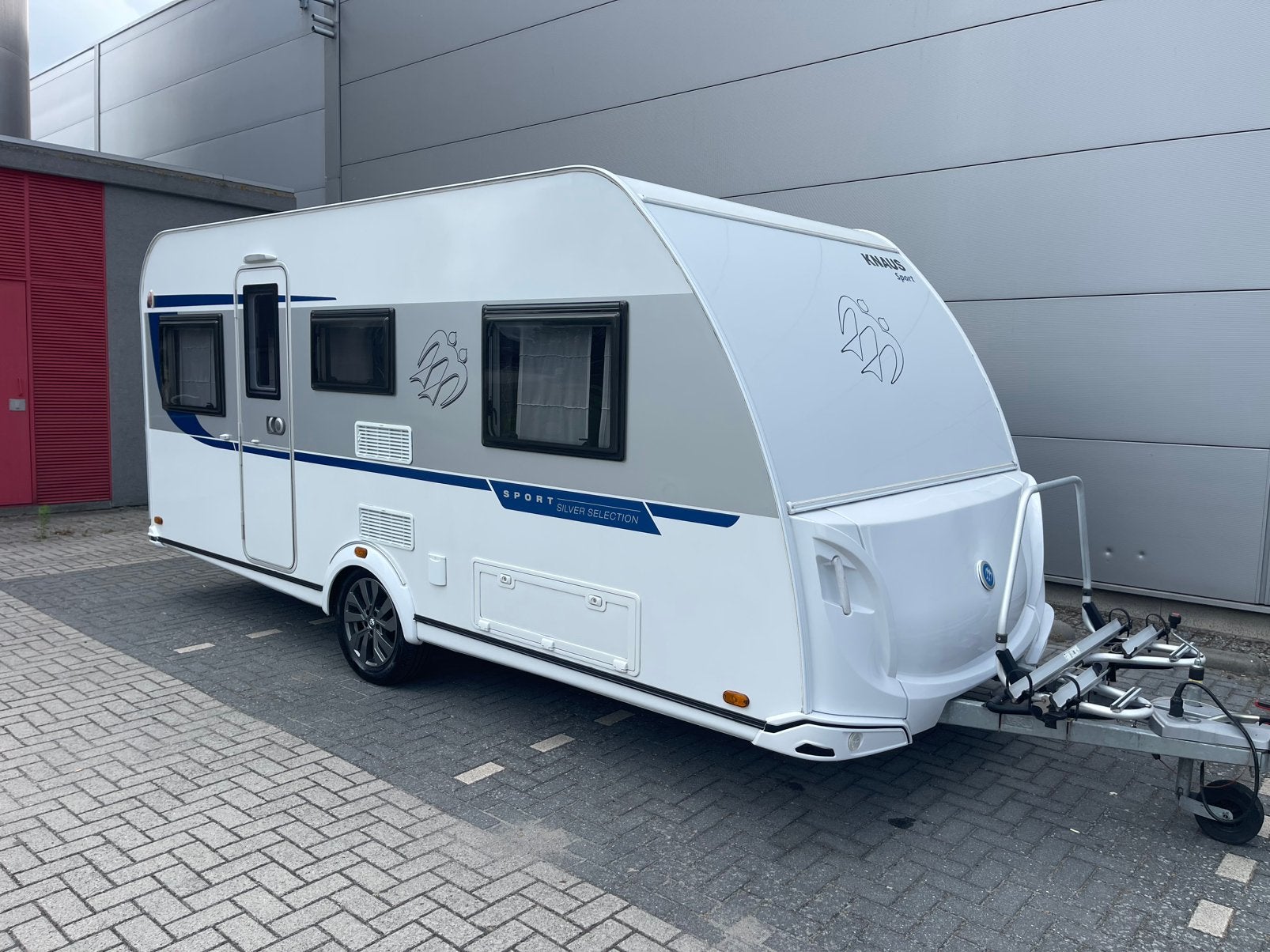 KNAUS 460 EU SPORT SILVER SELECTION,AIRCO,MOVER,EBIKE, Caravans en Kamperen, Caravans, Queensbed, Rondzit, Particulier, Knaus