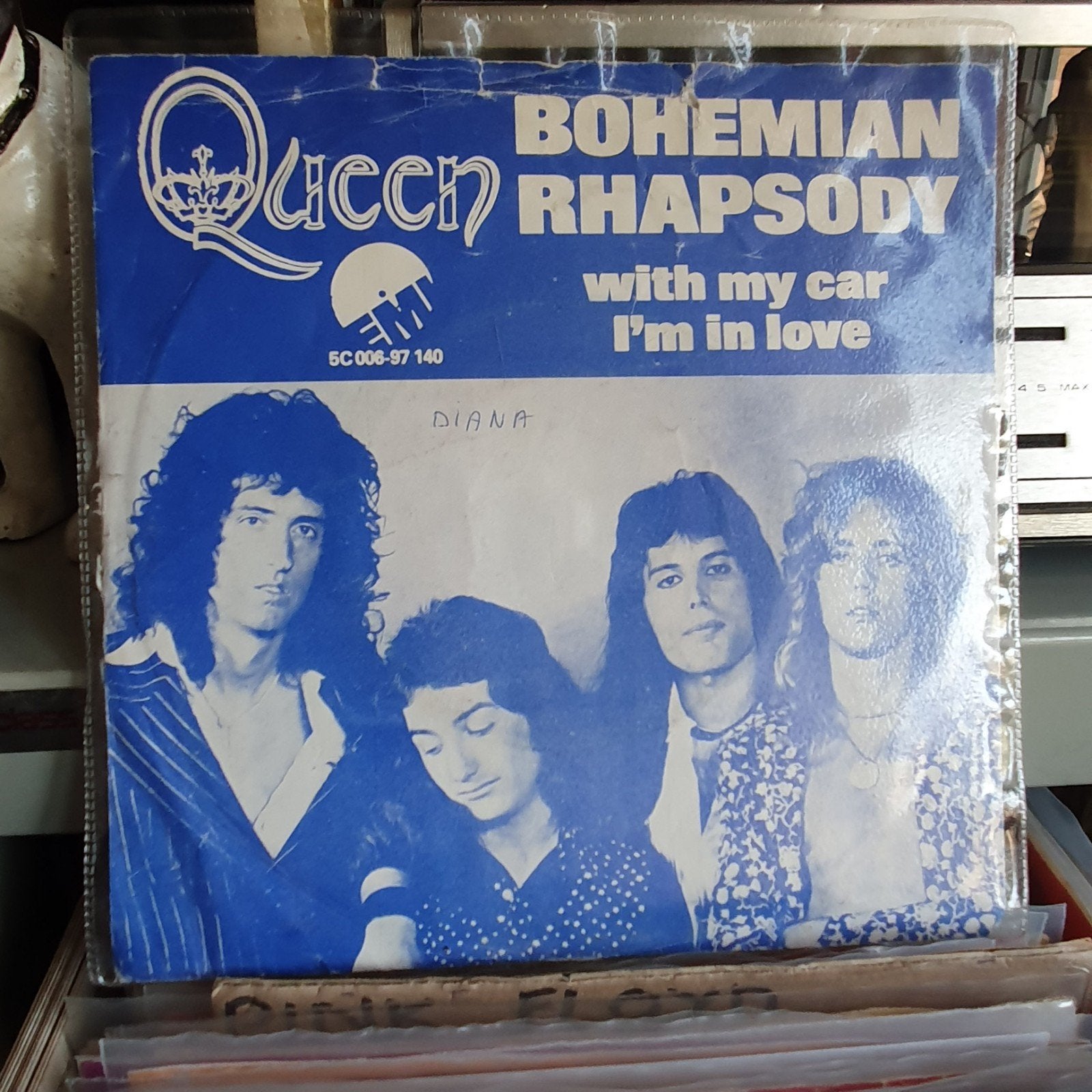Queen  - Bohemian Rhapsody, Ophalen of Verzenden, Zo goed als nieuw, Overige formaten, Poprock