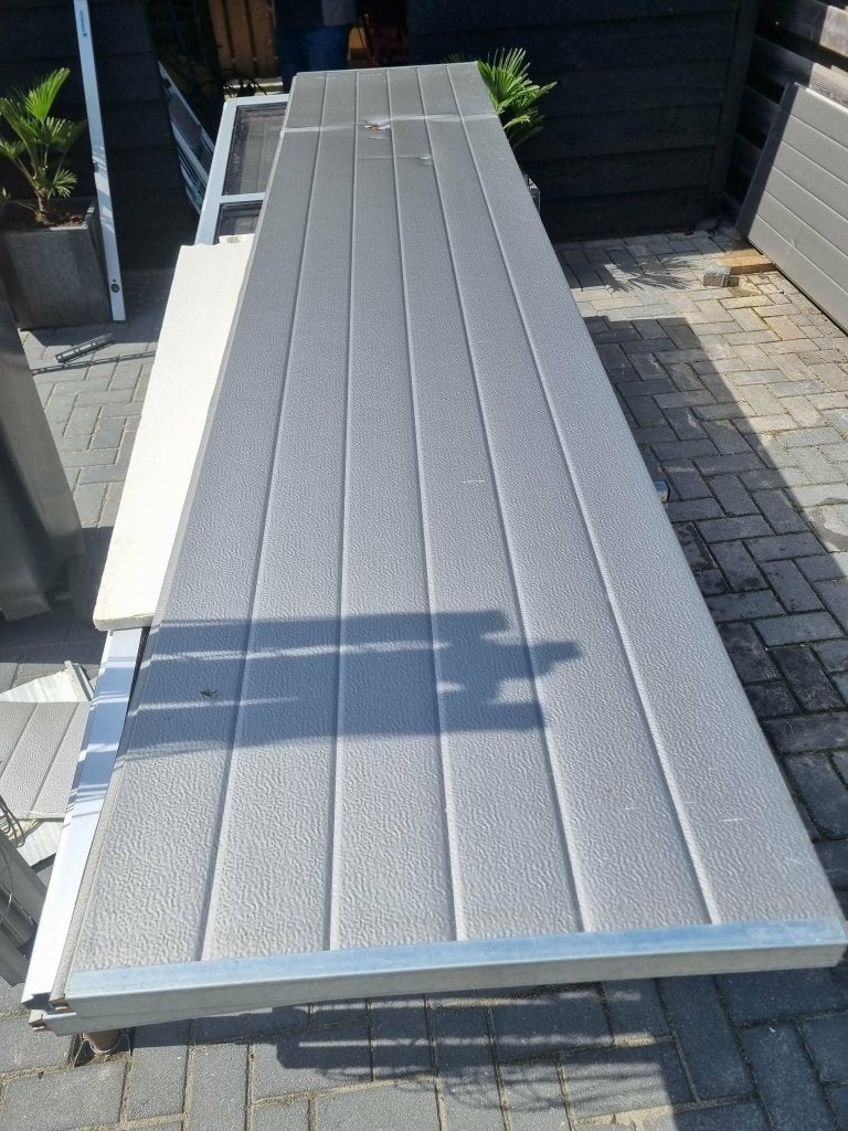 garagedeur panelen, Ophalen, Gebruikt, Minder dan 80 cm, 215 cm of meer