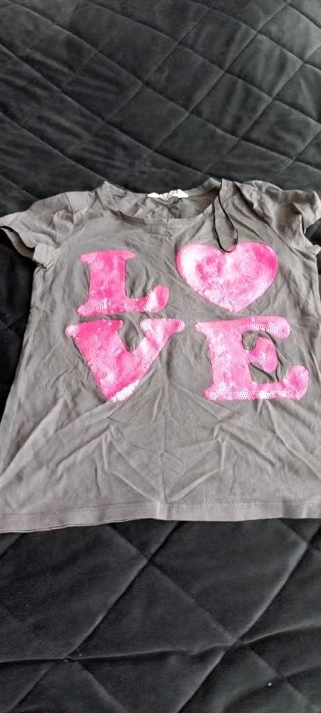 T-shirt, Kinderen en Baby's, Kinderkleding | Maat 158, Ophalen of Verzenden, Zo goed als nieuw, Meisje, Shirt of Longsleeve