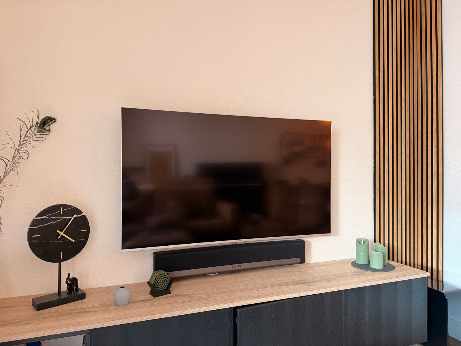 Samsung UE 55 MU 7000 55 inch Smart TV met One Connect Box, Audio, Tv en Foto, LED, 50 Hz, Ophalen of Verzenden, Zo goed als nieuw