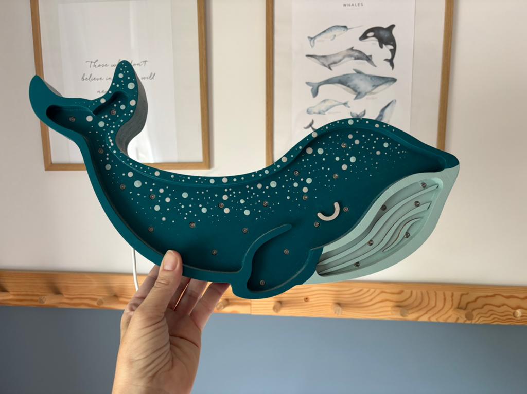 Little lights walvislamp dimbaar - whale, Ophalen of Verzenden, Lamp