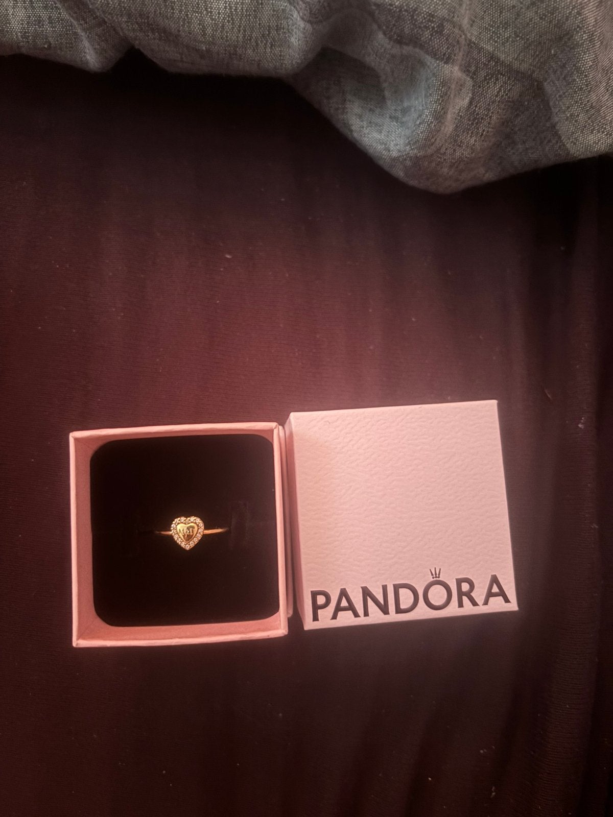 goude pandora ring, Ophalen of Verzenden, Zo goed als nieuw, 17 tot 18, Dame
