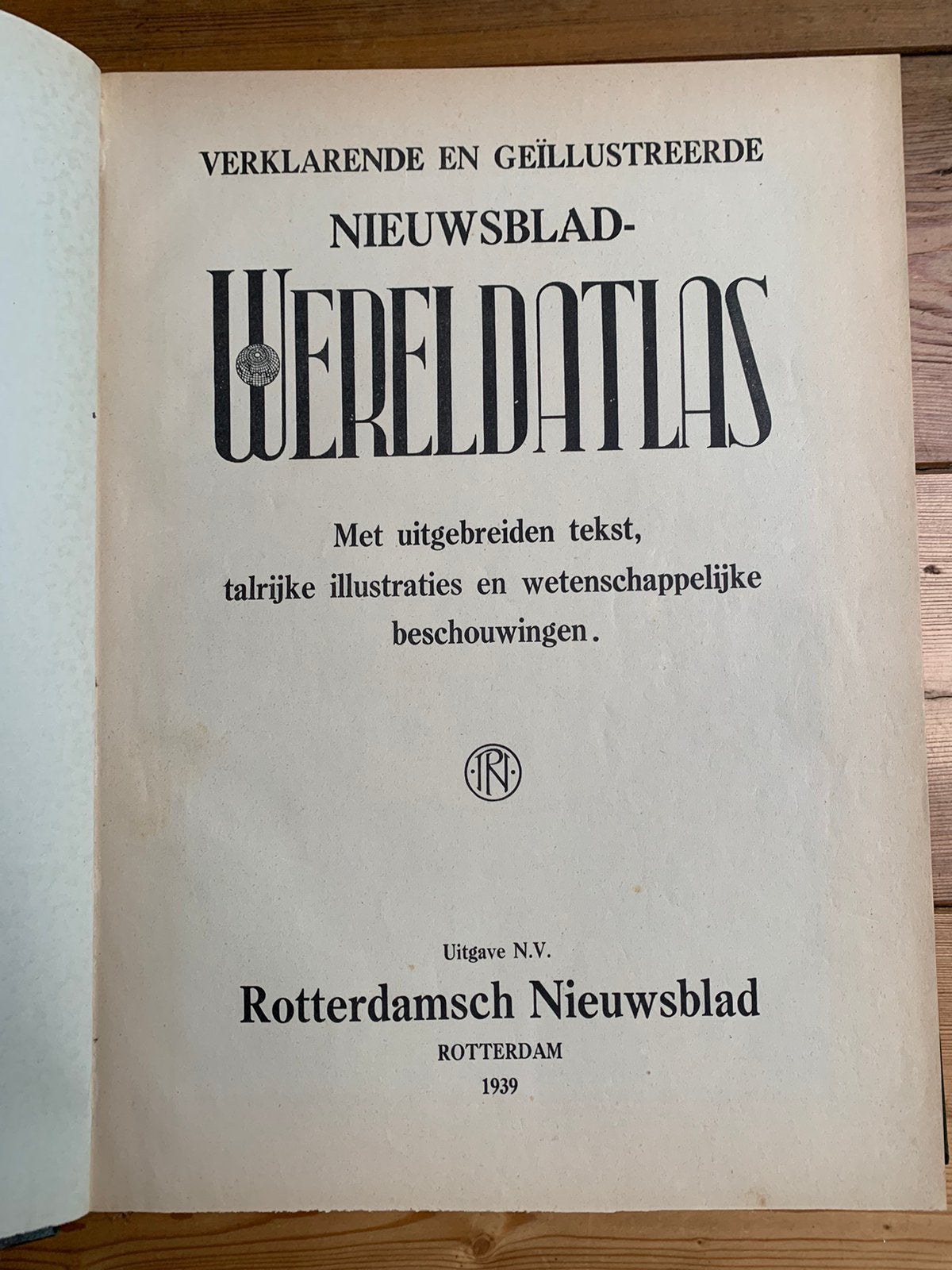 Wereldatlas uit 1939., Boeken, Ophalen of Verzenden, Zo goed als nieuw, 1800 tot 2000, Landkaart