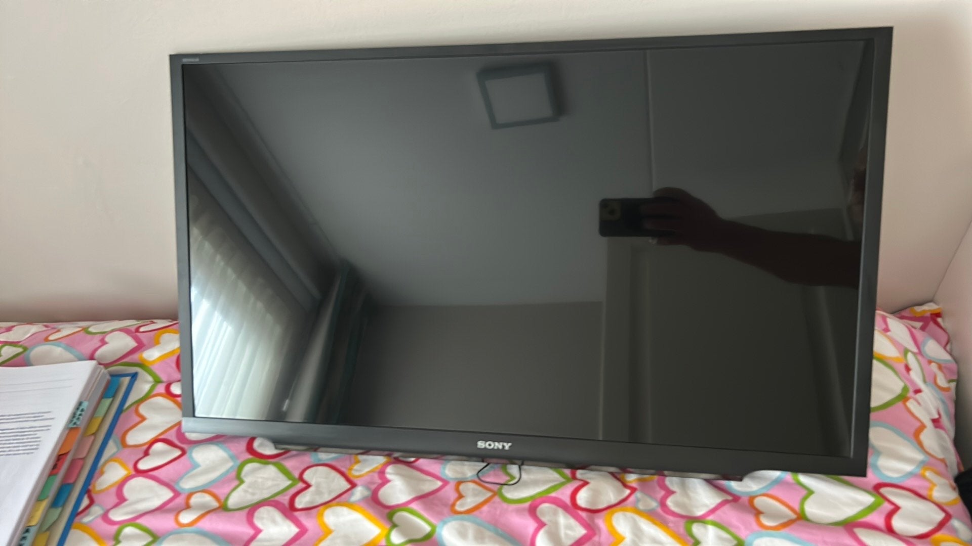 Sony 32 inch tv KDL - 32WD600 met muurbeugel, Ophalen, Gebruikt, 50 Hz, Sony