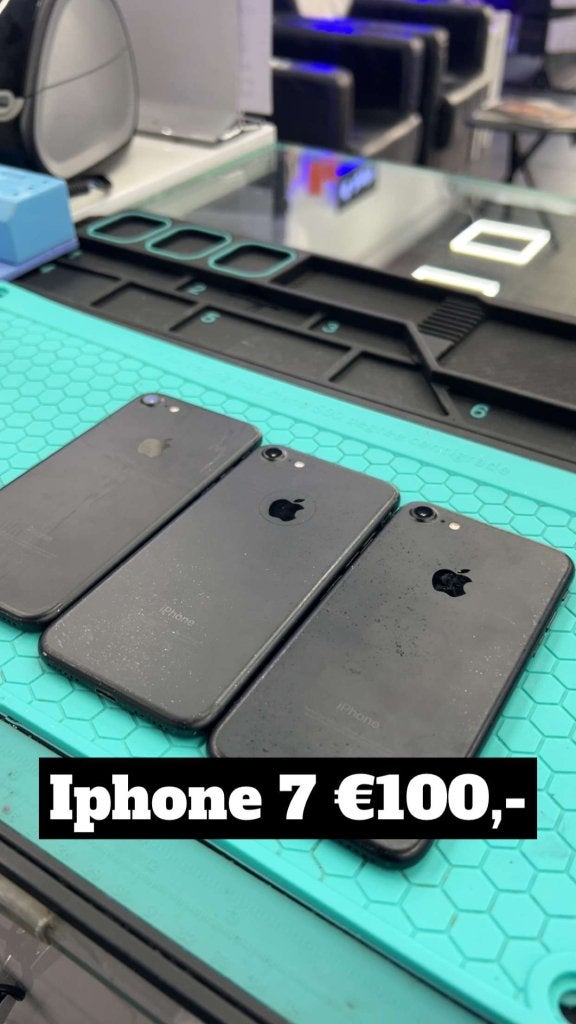 APPLE IPHONE 7 32GB BLACK, Niet ingevuld, Niet ingevuld, Ophalen of Verzenden, Zo goed als nieuw