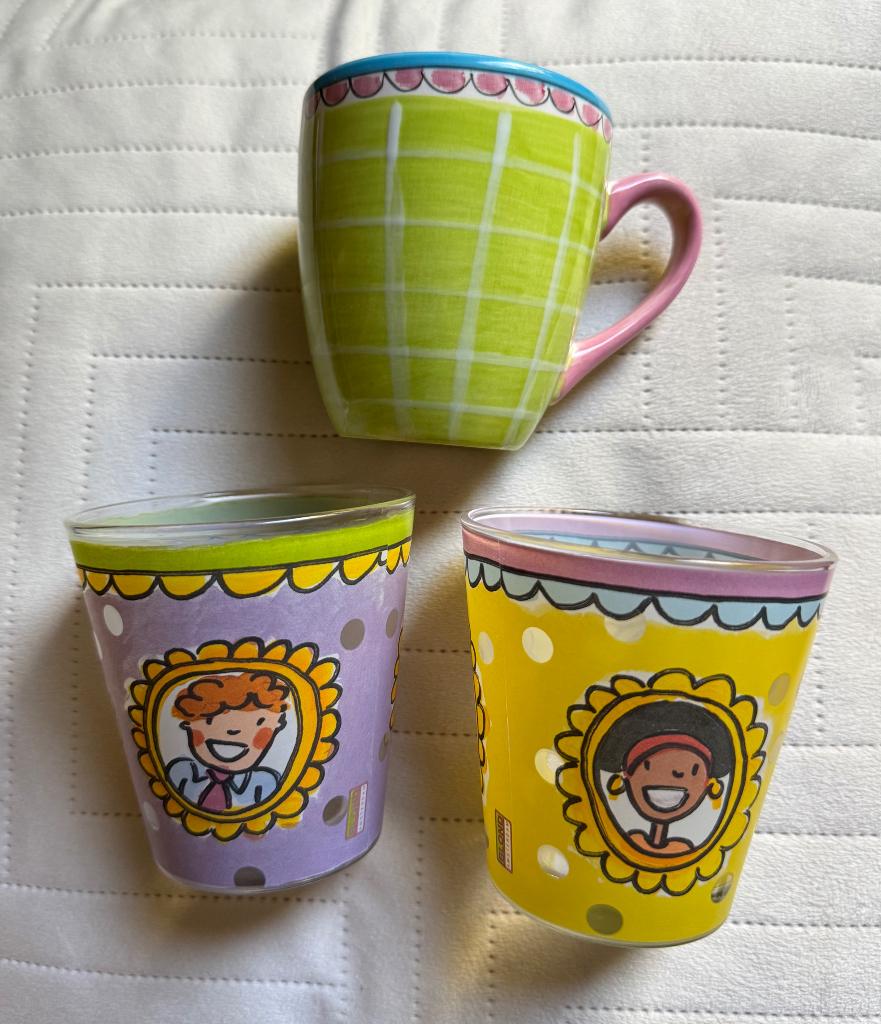 Blond Amsterdam kopjes en glazen, Huis en Inrichting, Keuken | Servies, Ophalen, Gebruikt, Blond Amsterdam, Kop(pen) en/of Schotel(s)