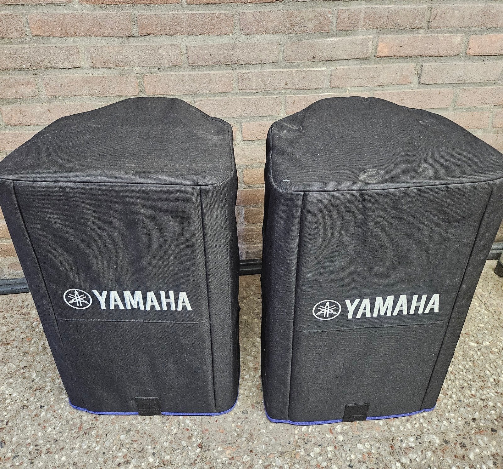 Yamaha DXR12 mk2 actieve luidsprekers met hoezen, Audio, Tv en Foto, Luidsprekers, Overige typen, Yamaha, Zo goed als nieuw, Ophalen