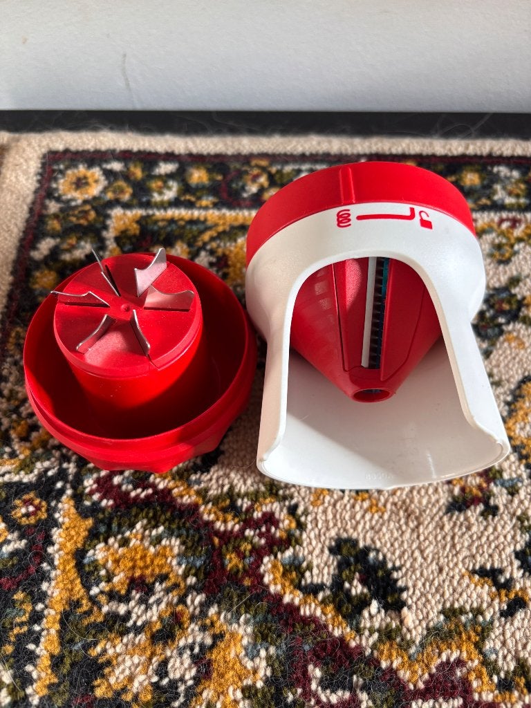 Tupperware handy spiralizer, Ophalen of Verzenden, Nieuw, Rood, Overige typen