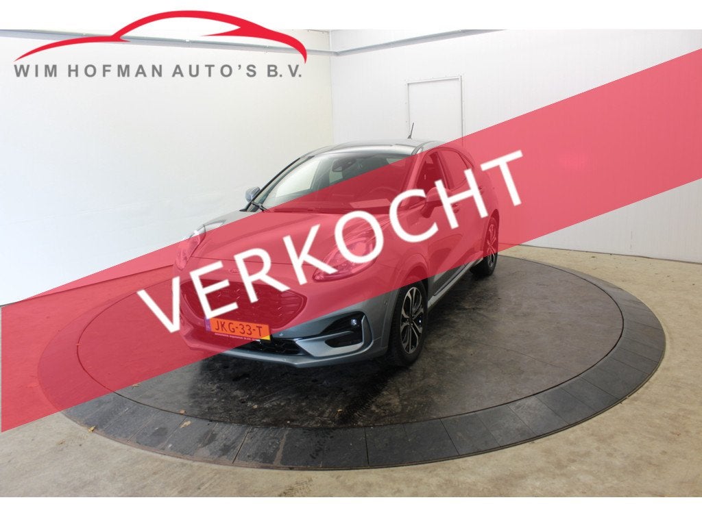 Ford Puma 1.0 EcoBoost Hybrid ST-Line X Trekhaak Camera ELaK, Met garantie (alle), 665 kg, Bedrijf, 3 cilinders