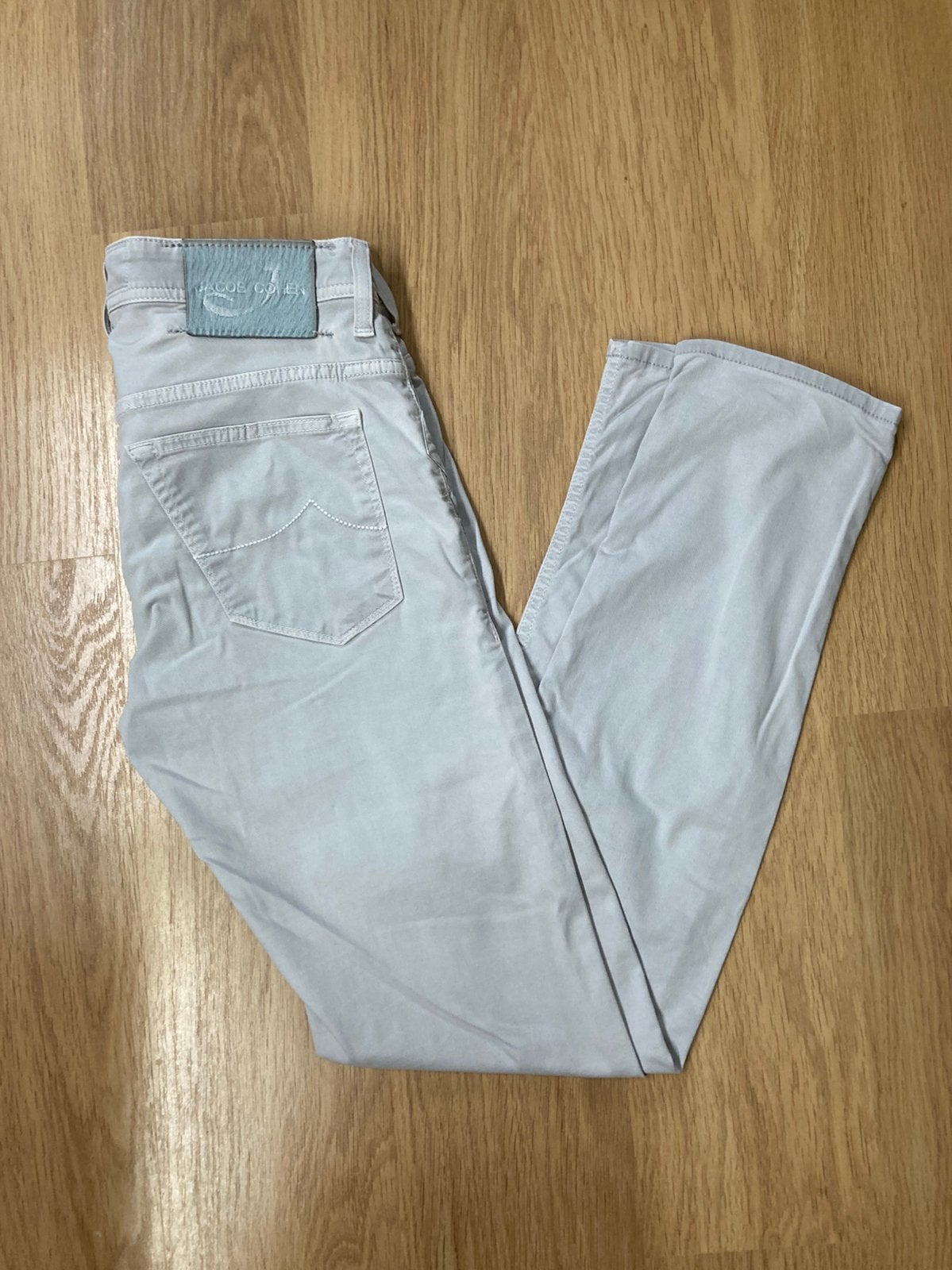 Jacob Cöhen Style J613 jeans-32 - Lightgrey- Lightgrey patch, Blauw, W32 (confectie 46) of kleiner, Ophalen of Verzenden, Zo goed als nieuw