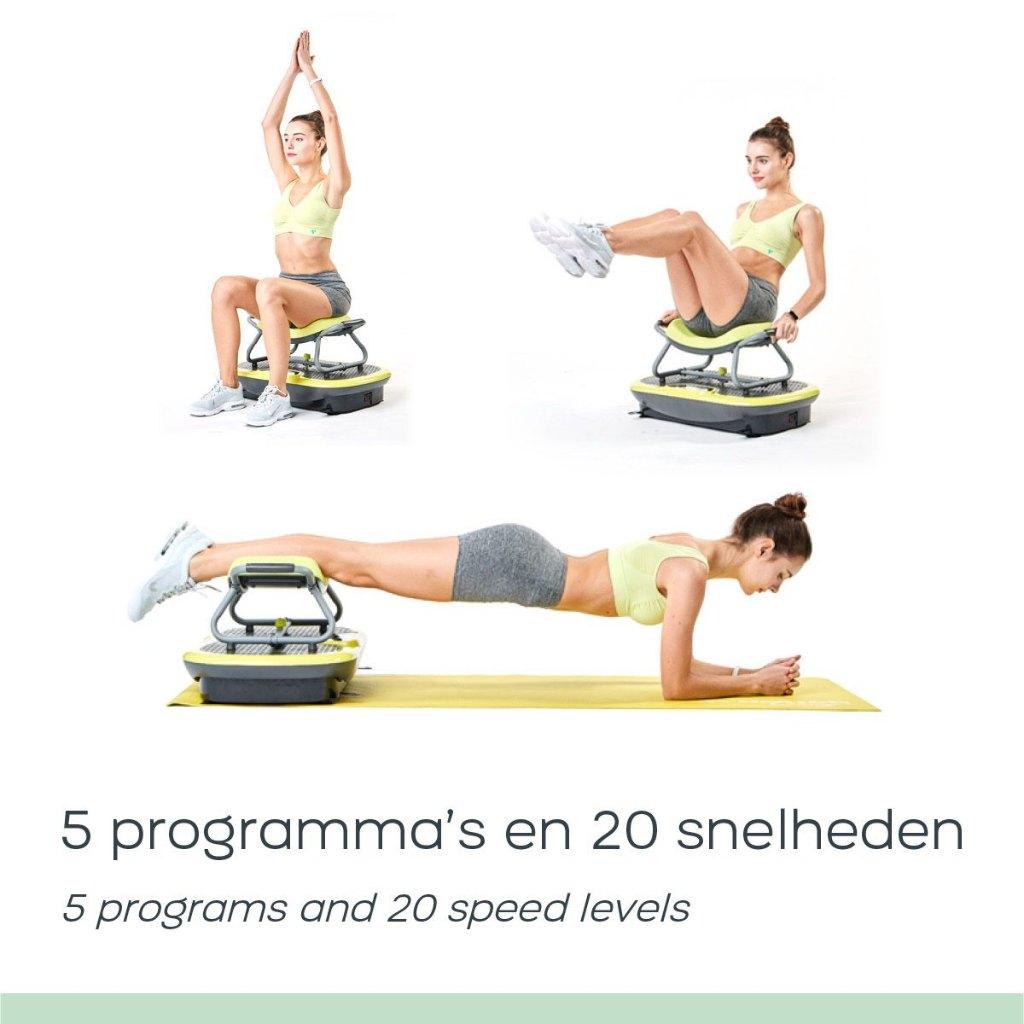 Wonder Core – Rock n Fit, Ophalen, Trilplaat, Zo goed als nieuw, Metaal