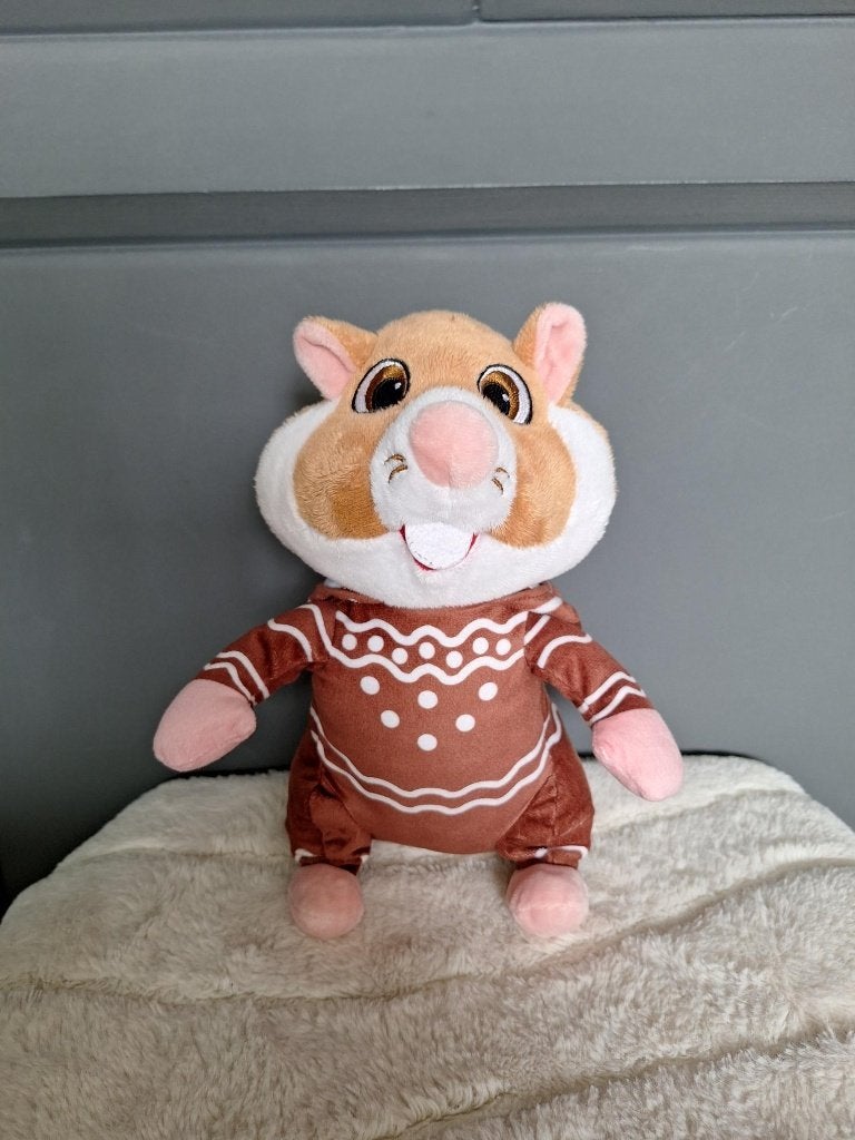 AH hamster kerstkoekje met capuchon, Overige typen, Ophalen of Verzenden, Zo goed als nieuw, Middelgroot (20 tot 80 cm)