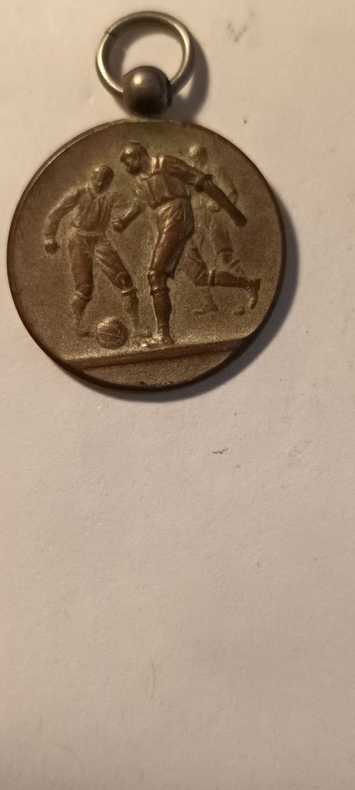 Oude Voetbal Medaille K.A.M.P. P.K.C. N.H.V.B. Brons, Ophalen of Verzenden, Brons, Nederland