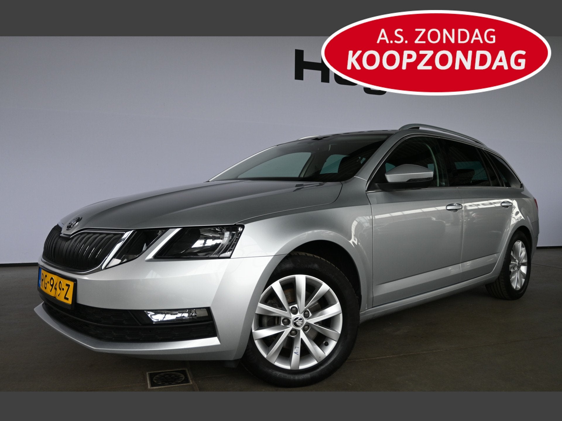 Skoda Octavia Combi 1.0 TSI Greentech Ambition Business Auto, Auto's, Stof, Met garantie (alle), 116 pk, Automatische klimaatregeling