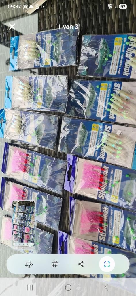 Softbait Kunstaas Shads - Diverse Kleuren en Maten, Ophalen of Verzenden, Nieuw, Kunstaas