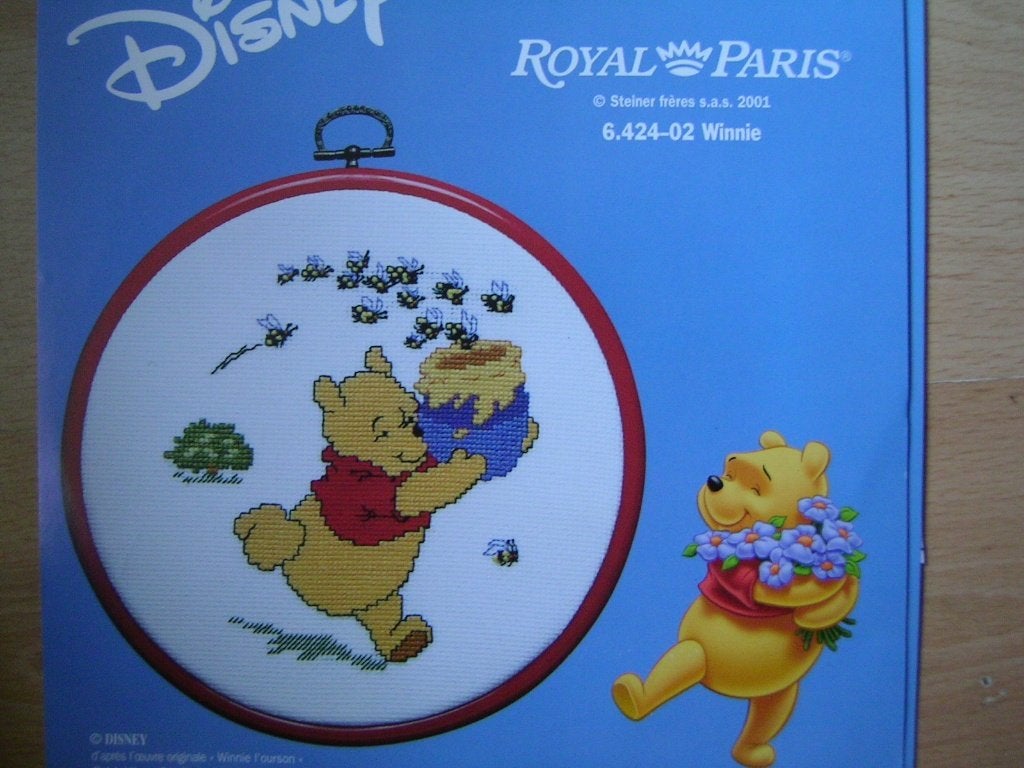 2 NIEUWE Winnie de Pooh patronen. Mogen per stuk. Ook DMC, Ophalen of Verzenden, Nieuw, Handborduren, Patroon