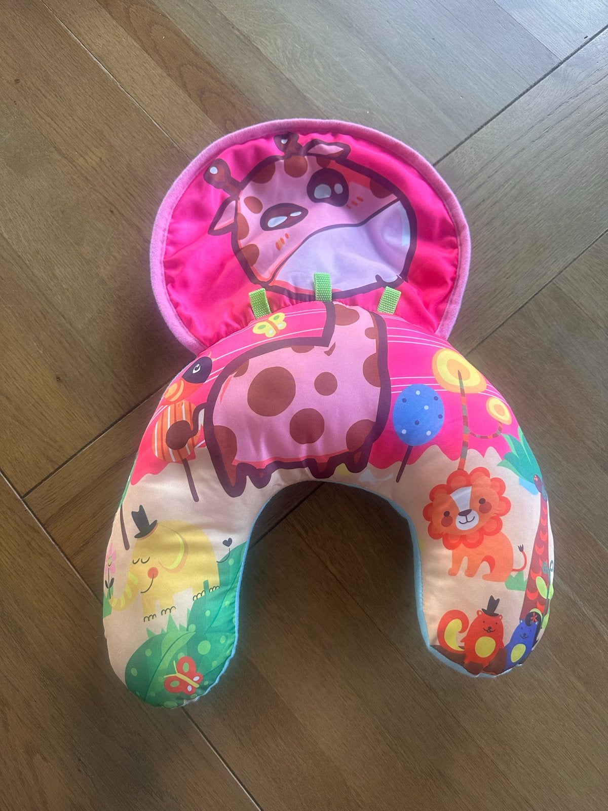 Roze speelkleed voor oefenen buikligging, Ophalen of Verzenden, Zo goed als nieuw, Babygym