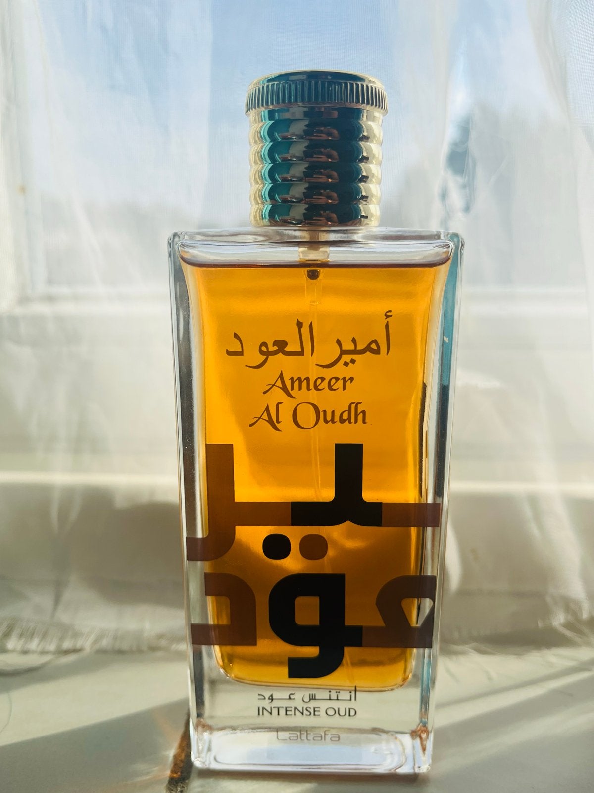 Ameer Al Oudh Intense Oud Eau de Parfum Lattafa, Ophalen of Verzenden, Zo goed als nieuw