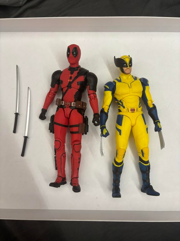ZD Toys Deadpool & Wolverine Actiefiguren Set, Ophalen of Verzenden, Zo goed als nieuw