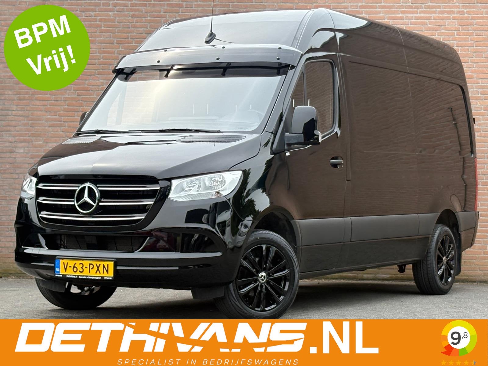 Mercedes-Benz Sprinter 317CDI 170PK L2H2 RWD 3.500KG Trekhaa, Automaat, Start-stop-systeem, Gebruikt, 4 cilinders