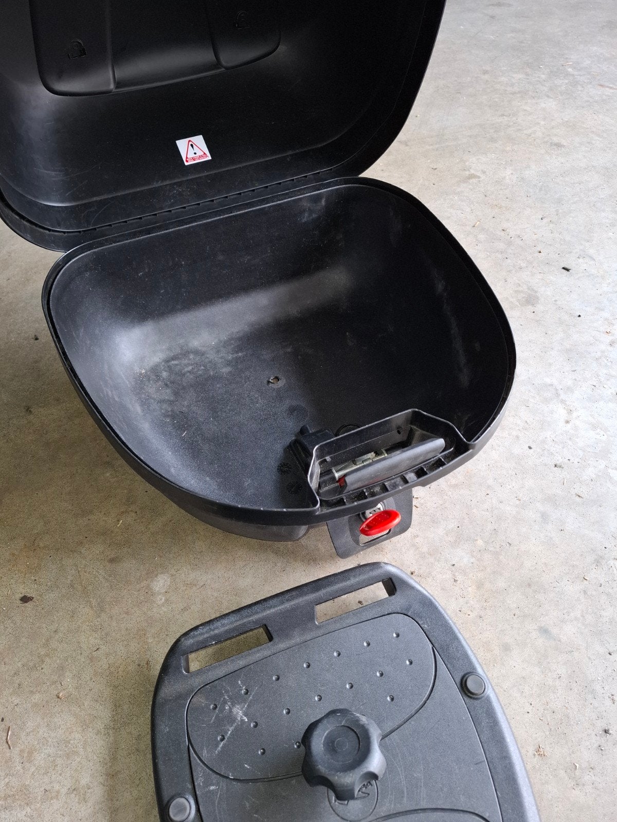 Kappa K35 Topkoffer Motor Scooter Bagagebox Zwart, Motoren, Ophalen of Verzenden, Gebruikt