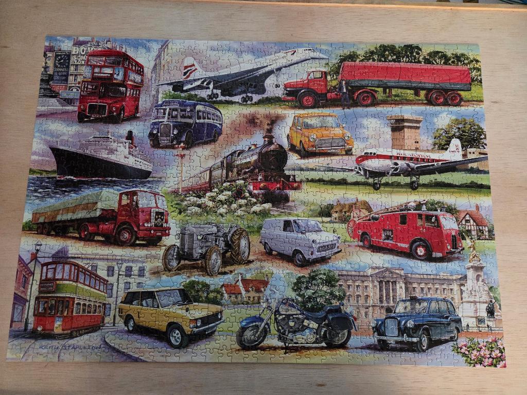 Hop: Golden Oldies, Hobby en Vrije tijd, Denksport en Puzzels, Ophalen of Verzenden, 500 t/m 1500 stukjes, Gebruikt, Legpuzzel