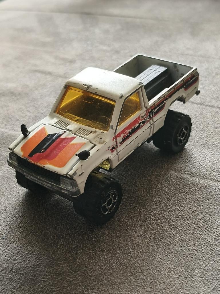 Majorette 4x4 Toyota Pickup No. 287 - Made in France, Overige merken, Gebruikt, 1:50 of kleiner, Auto