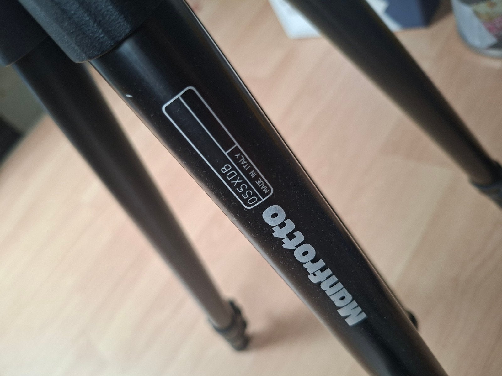 manfrotto statief 055xdb, Ophalen, Gebruikt, Met balhoofd, Driepoot