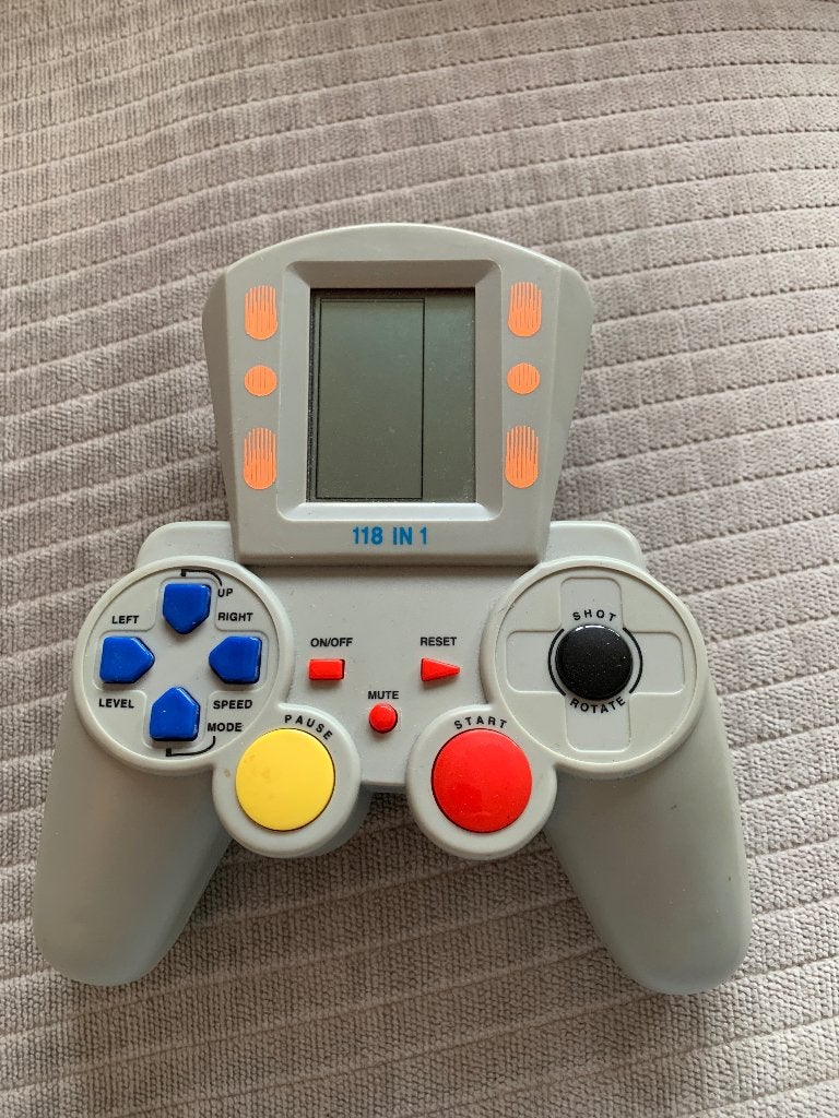 Vintage Handheld Game Console 118 in 1 - Grijs, Spelcomputers en Games, Ophalen of Verzenden, Overige merken, Gebruikt