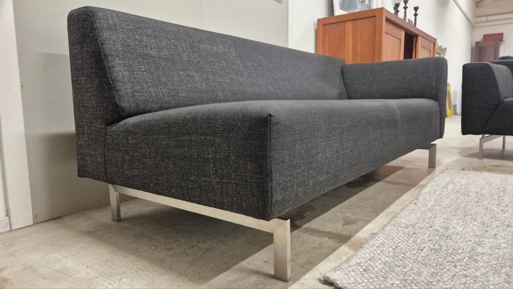 Duits top design Rolf Benz linea 2,5 zits sofa 190 cm, Huis en Inrichting, Banken | Bankstellen, 150 tot 200 cm, Modern design, Rolf Benz linea sofa
