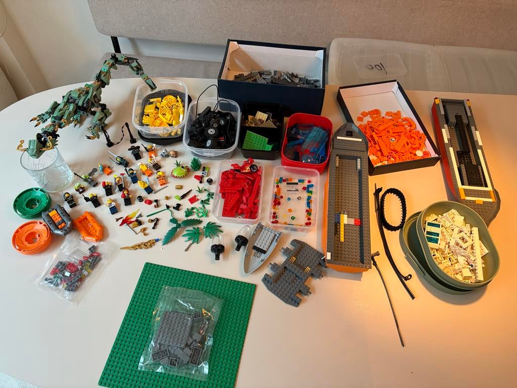 Grote partij gesorteerde Lego: Ninjago en Technic, Gebruikt, Lego, Ophalen of Verzenden, Losse stenen