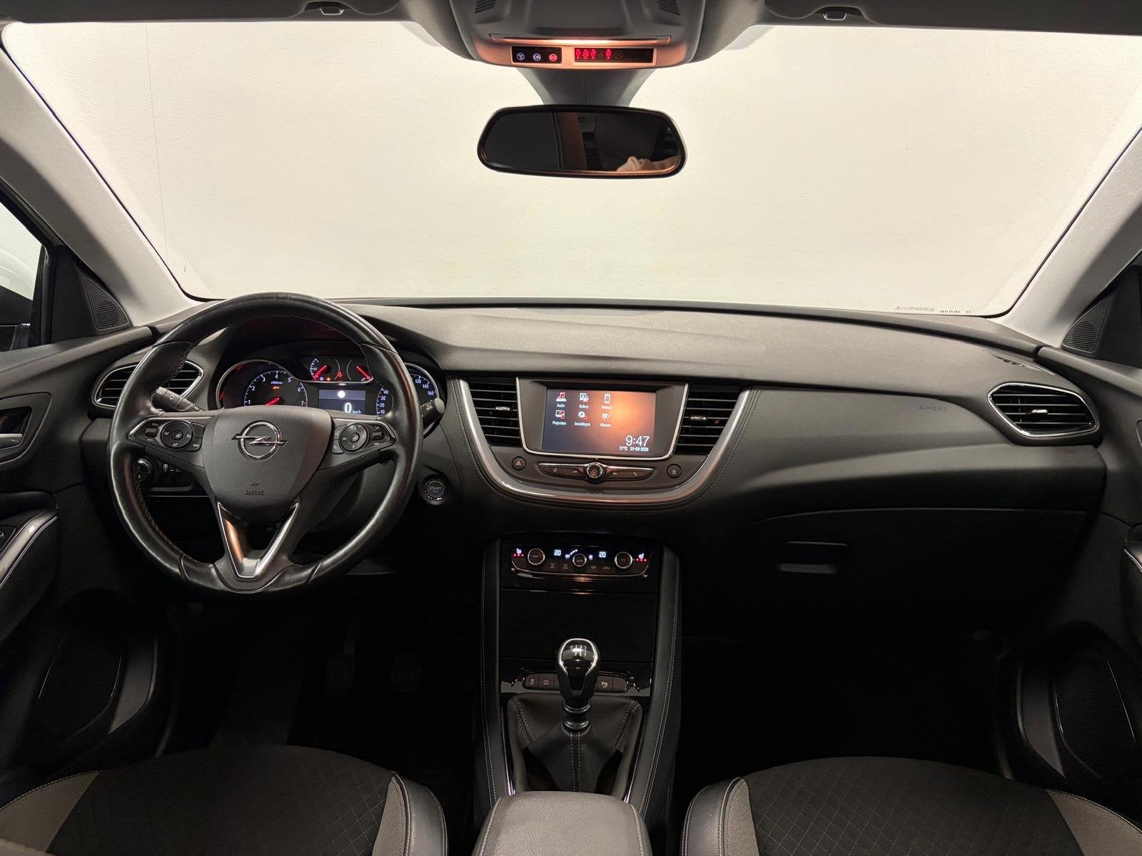 Opel Grandland X 1.2 Turbo Innovation*Winter-pakket*Camera*E, Auto's, Voorwielaandrijving, Euro 6, 1199 cc, Wit