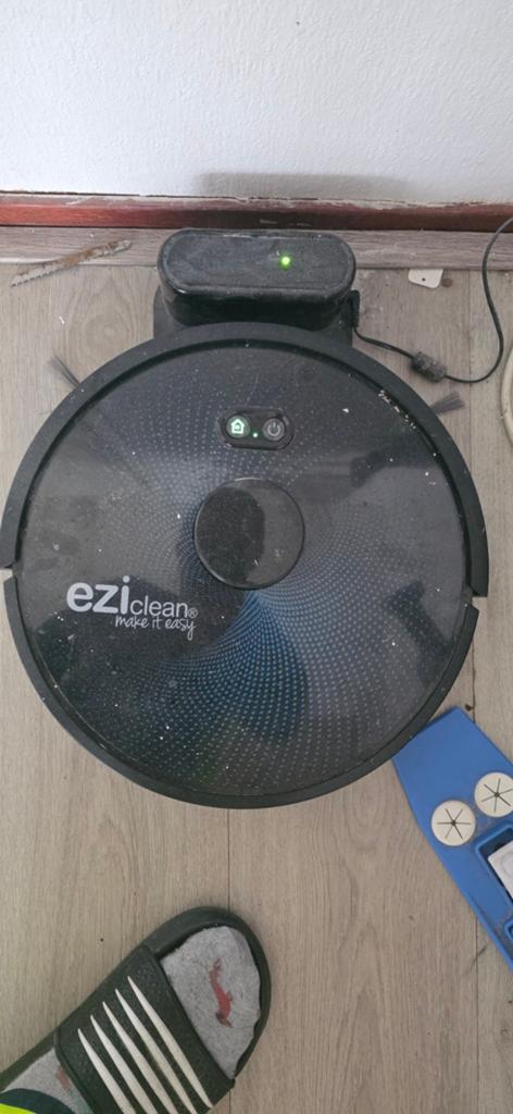 EZI Clean Robotstofzuiger met dweilfunctie en app, Overige merken, Gebruikt, Bedienbaar via app, Ophalen of Verzenden