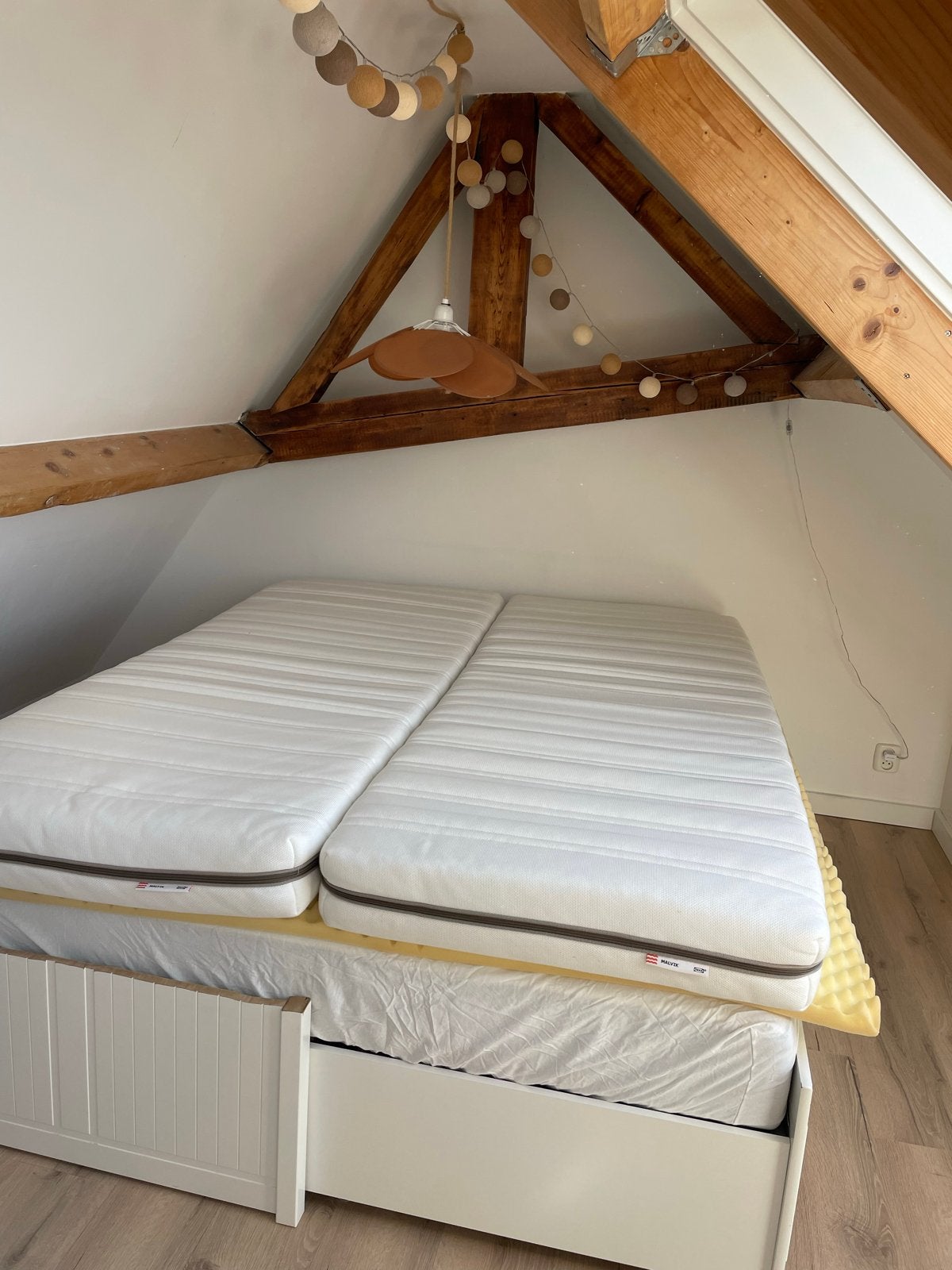 IKEA MALVIK Matras - Zo goed als nieuw, Ophalen, Eenpersoons, Zo goed als nieuw, 80 cm