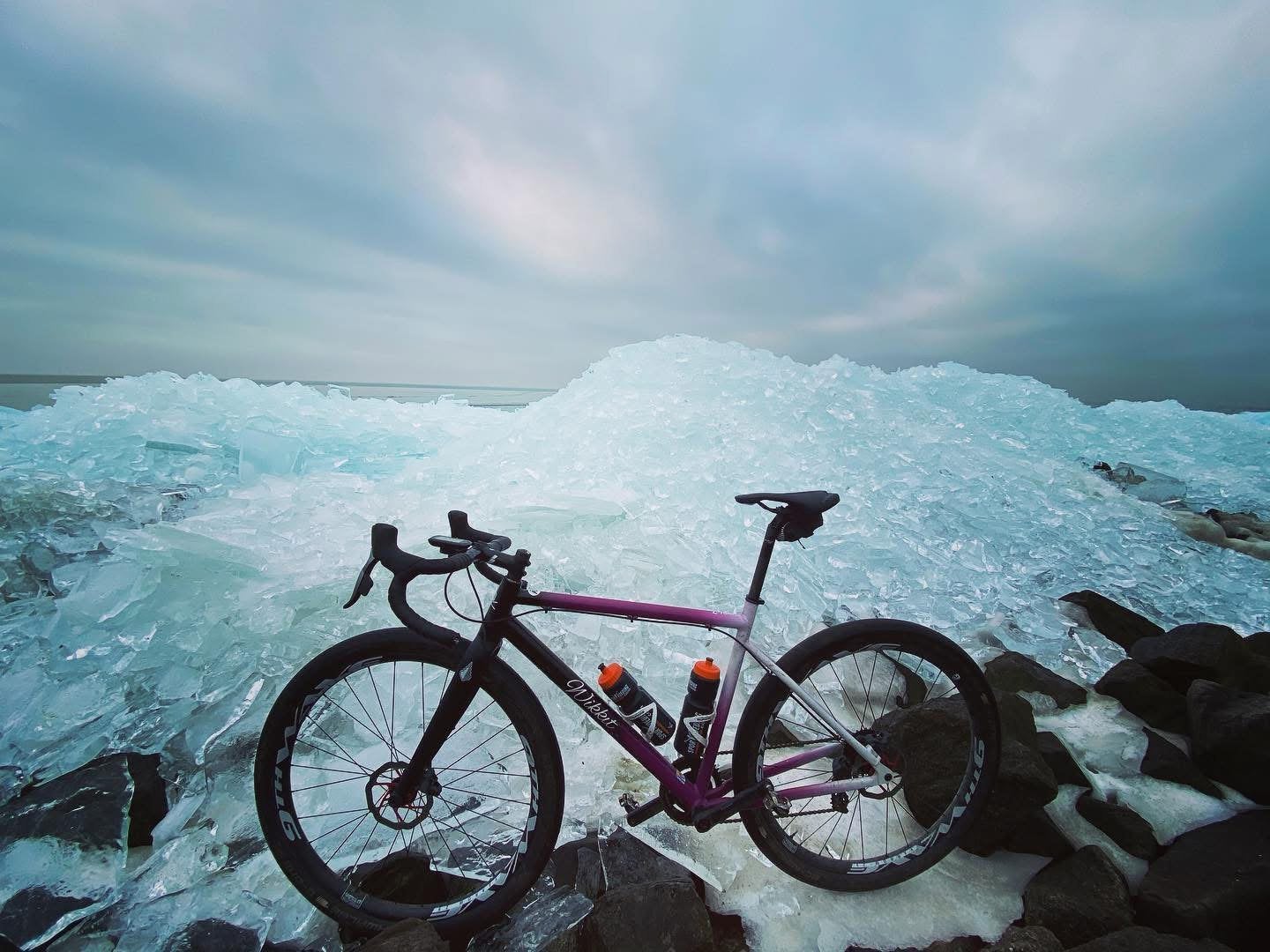 Wikkit L-Niño SL strandfiets -SRAM Force AXS-9th Wave carbon, Ophalen of Verzenden, Gebruikt
