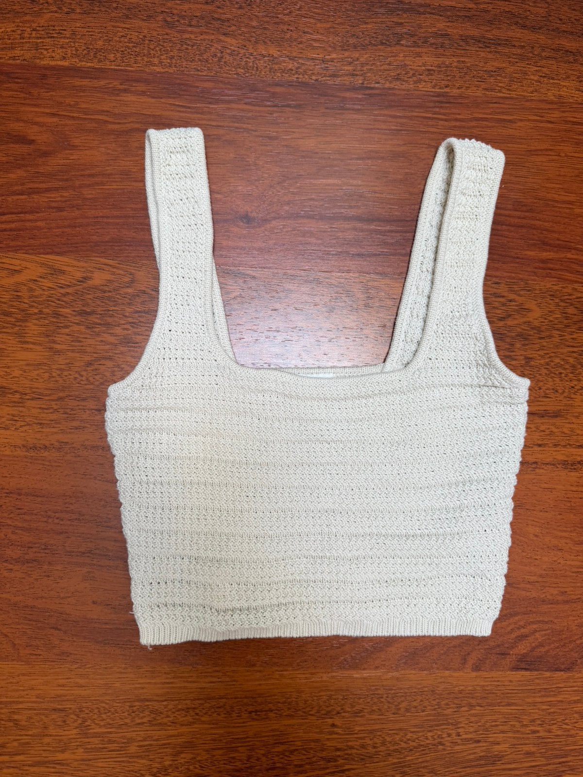 Crop top van de H&M, Kleding | Dames, Tops, Wit, Ophalen of Verzenden, Zo goed als nieuw, Korte mouw