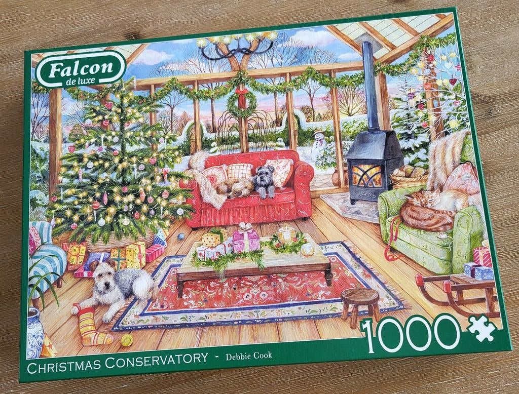 Falcon puzzel 1000 stuks, Ophalen of Verzenden, 500 t/m 1500 stukjes, Zo goed als nieuw