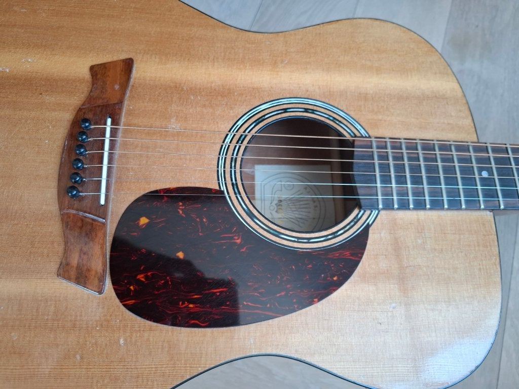 handgebouwde gitaar Arie van Spronssen 1996, Muziek en Instrumenten, Snaarinstrumenten | Gitaren | Akoestisch, Ophalen of Verzenden