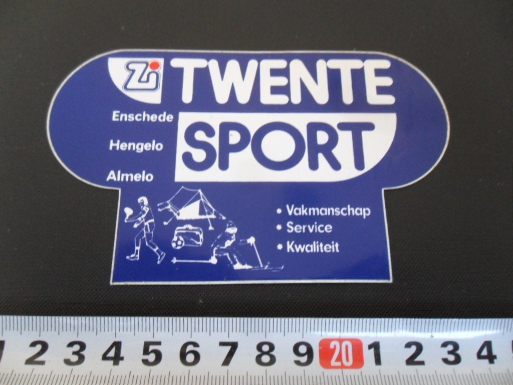 sticker RWENTE SPORT Enschede Hengelo Almelo, Ophalen, Zo goed als nieuw