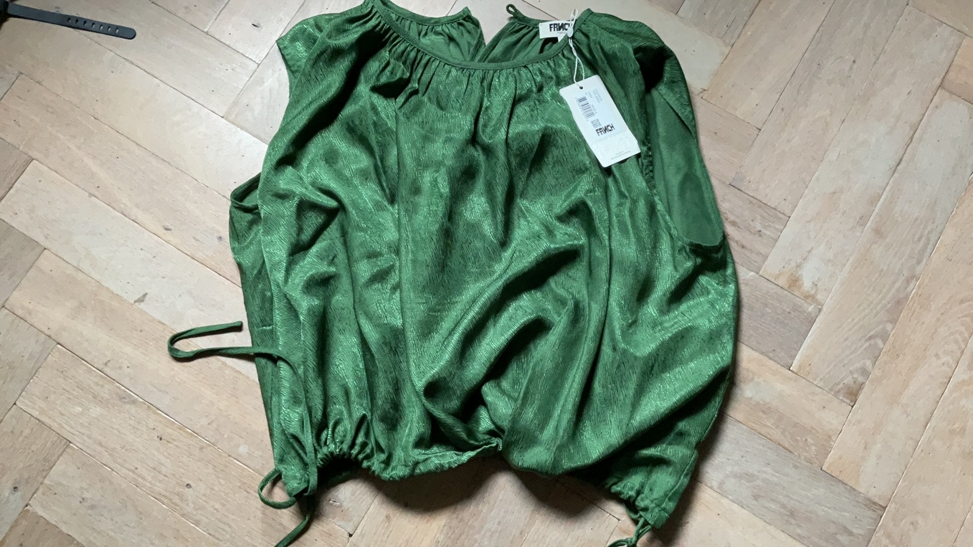 Mouwloos tuniekje  frnch, Ophalen of Verzenden, Nieuw, Groen