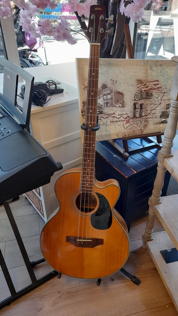 Koopje: akoestische basgitaar, Ophalen of Verzenden, Zo goed als nieuw, Semi-akoestisch